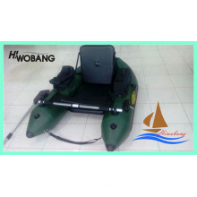 One Person Army Green Inflatable Fishing Boat
